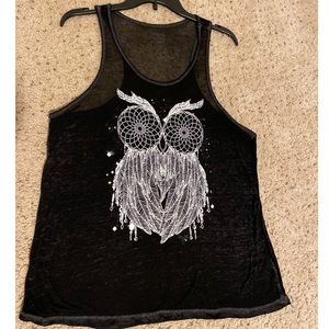Dreamcatcher Owl Tank Top Shirt